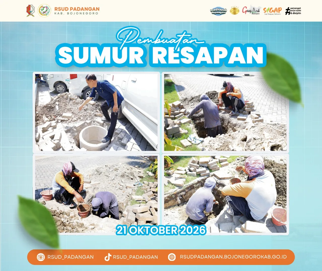 PEMBUATAN SUMUR RESAPAN