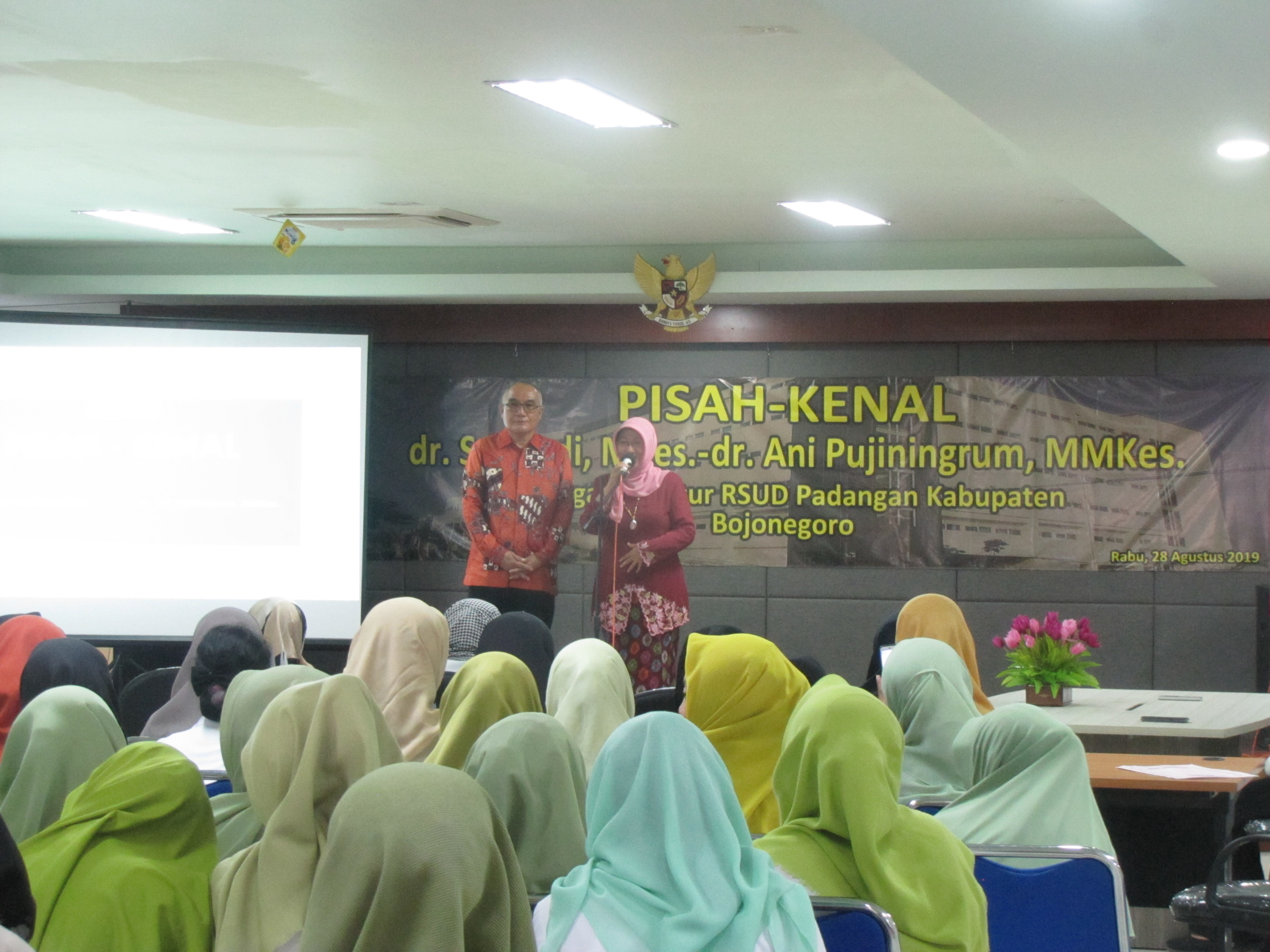 ACARA PISAH KENAL DIREKTUR RSUD PADANGAN