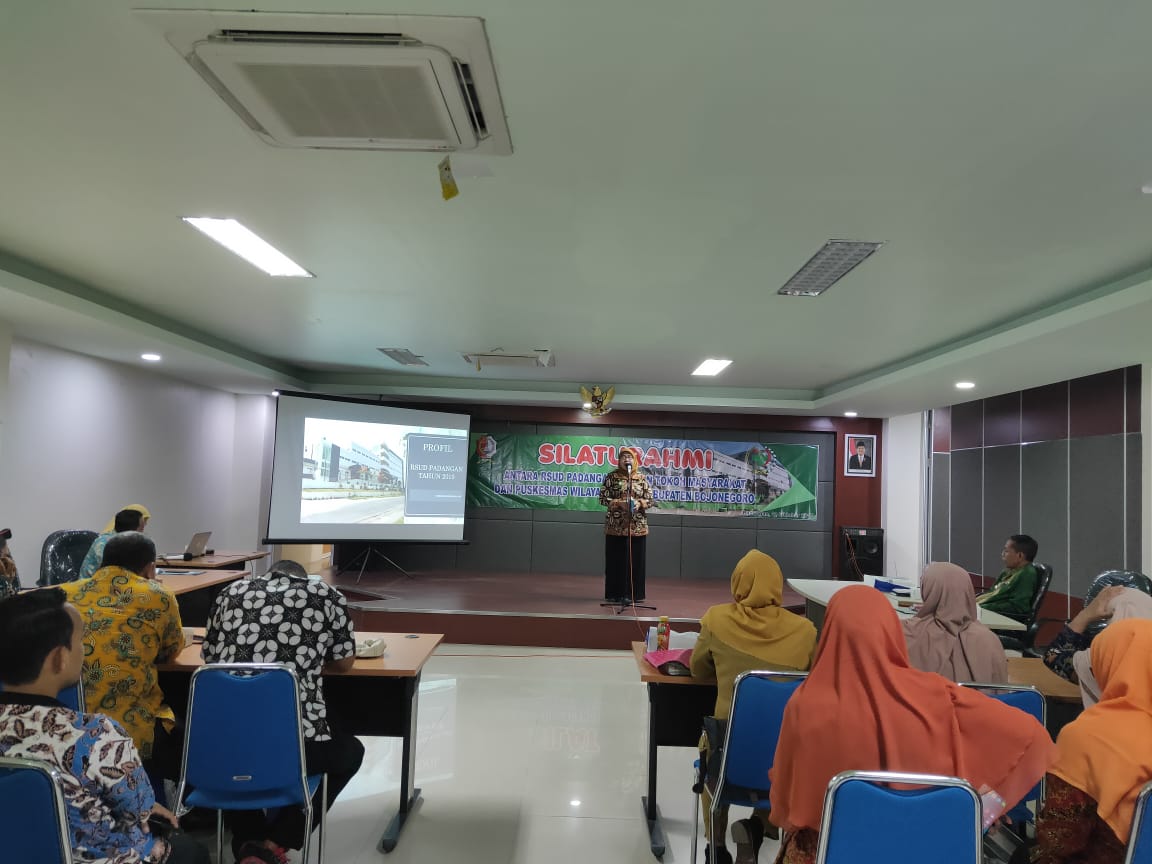SILATURAHMI ANTARA RSUD PADANGAN DENGAN TOKOH MASYARAKAT DAN PUSKESMAS WILAYAH BARAT KAB. BOJONEGORO