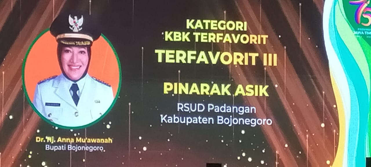 RSUD Padangan sabet Juara Favorit III Kompetisi KBK Jatim 2020