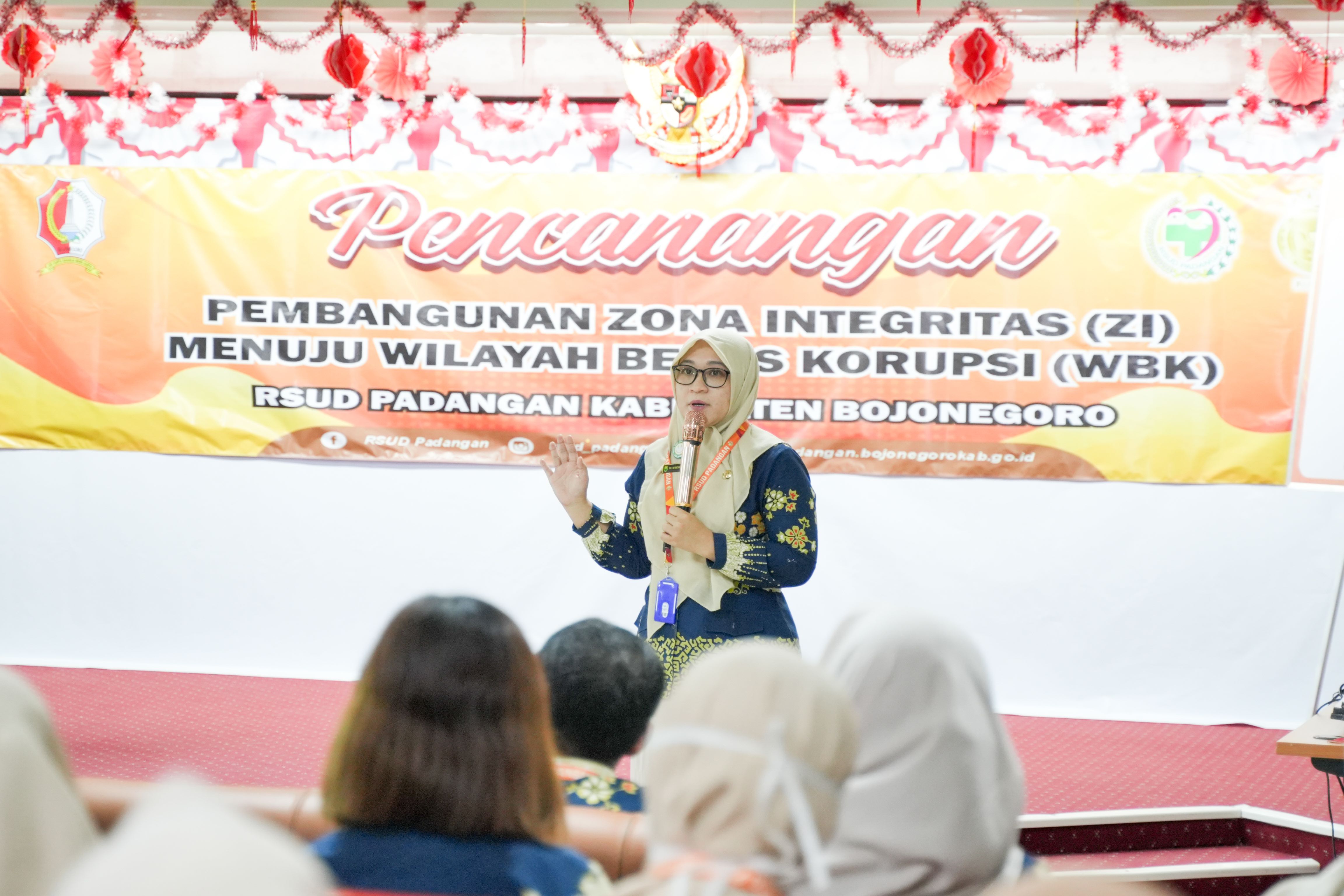 Pencangan Zona Intregritas RSUD Padangan