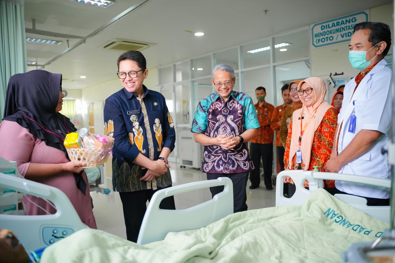 KUNJUNGAN SEKJEN KEMENTERIAN KESEHATAN