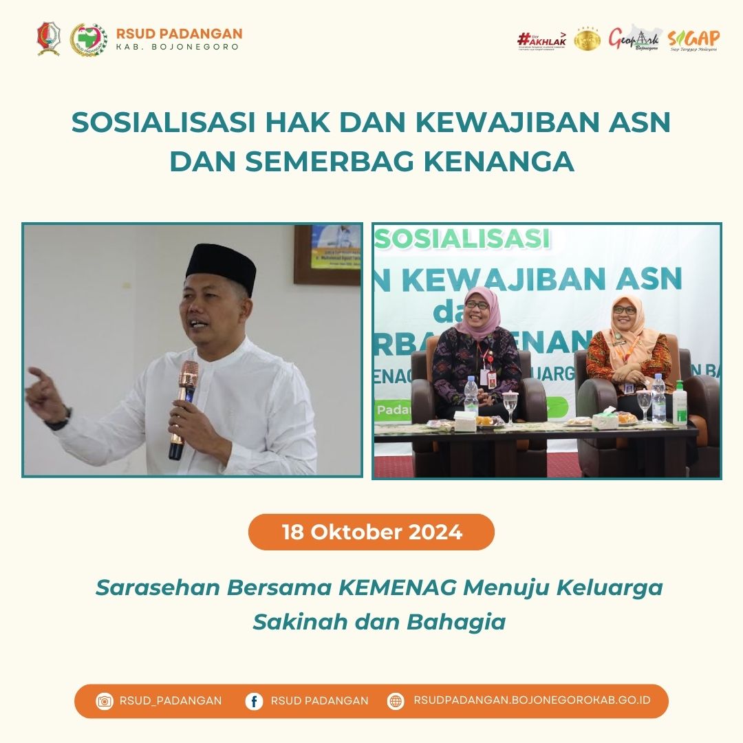 SOSIALISASI HAK DAN KEWAJIBAN ASN DAN SEMERBAG KENANGA
