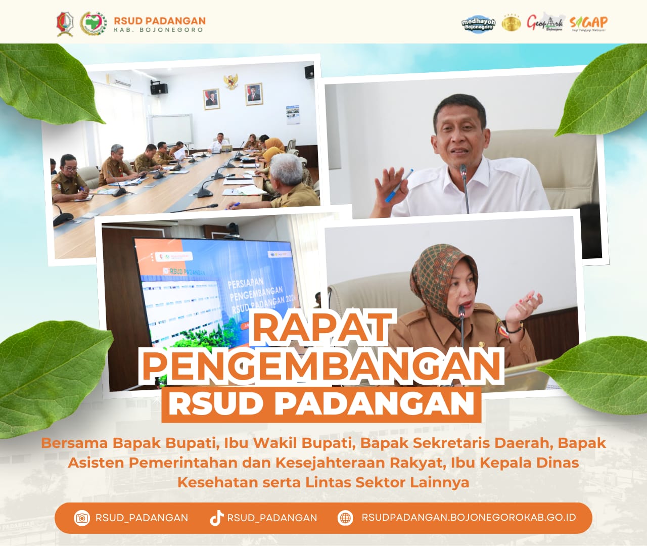 RAPAT PENGEMBANGAN RSUD PADANGAN