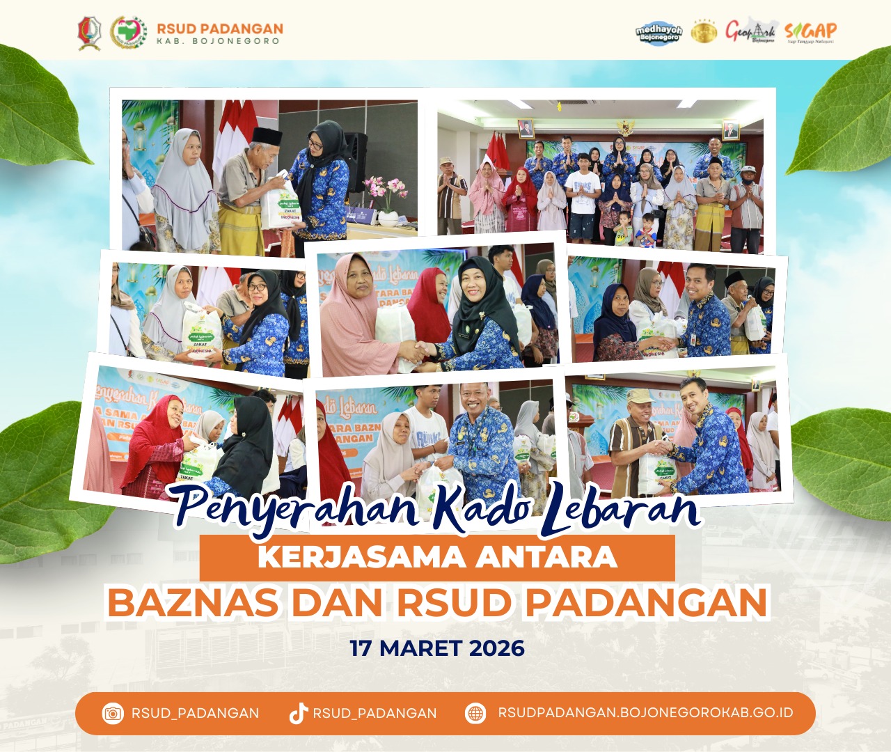 PENYERAHAN KADO LEBARAN
