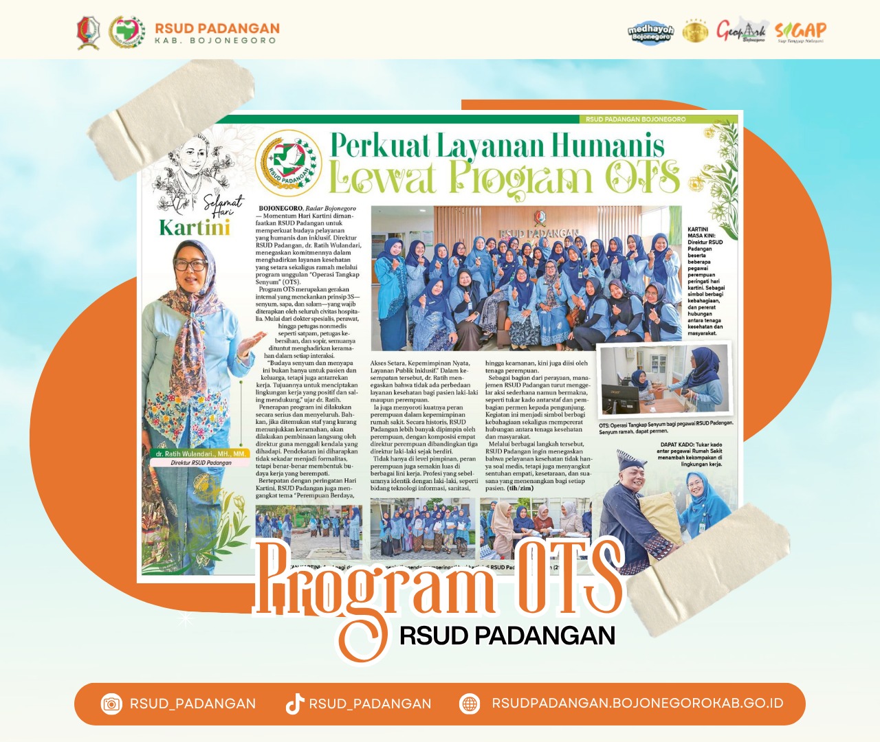 LAUNCHING OTS RSUD PADANGAN