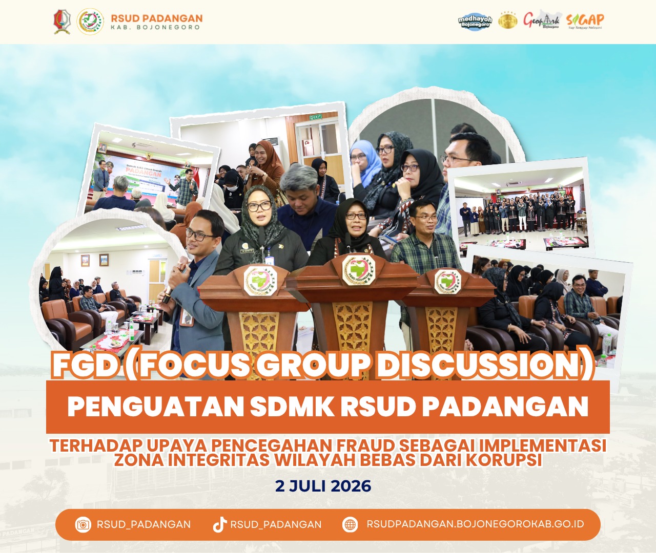 Forum Group Discussion (FGD) bersama BPJS Kesehatan Cabang Bojonegoro