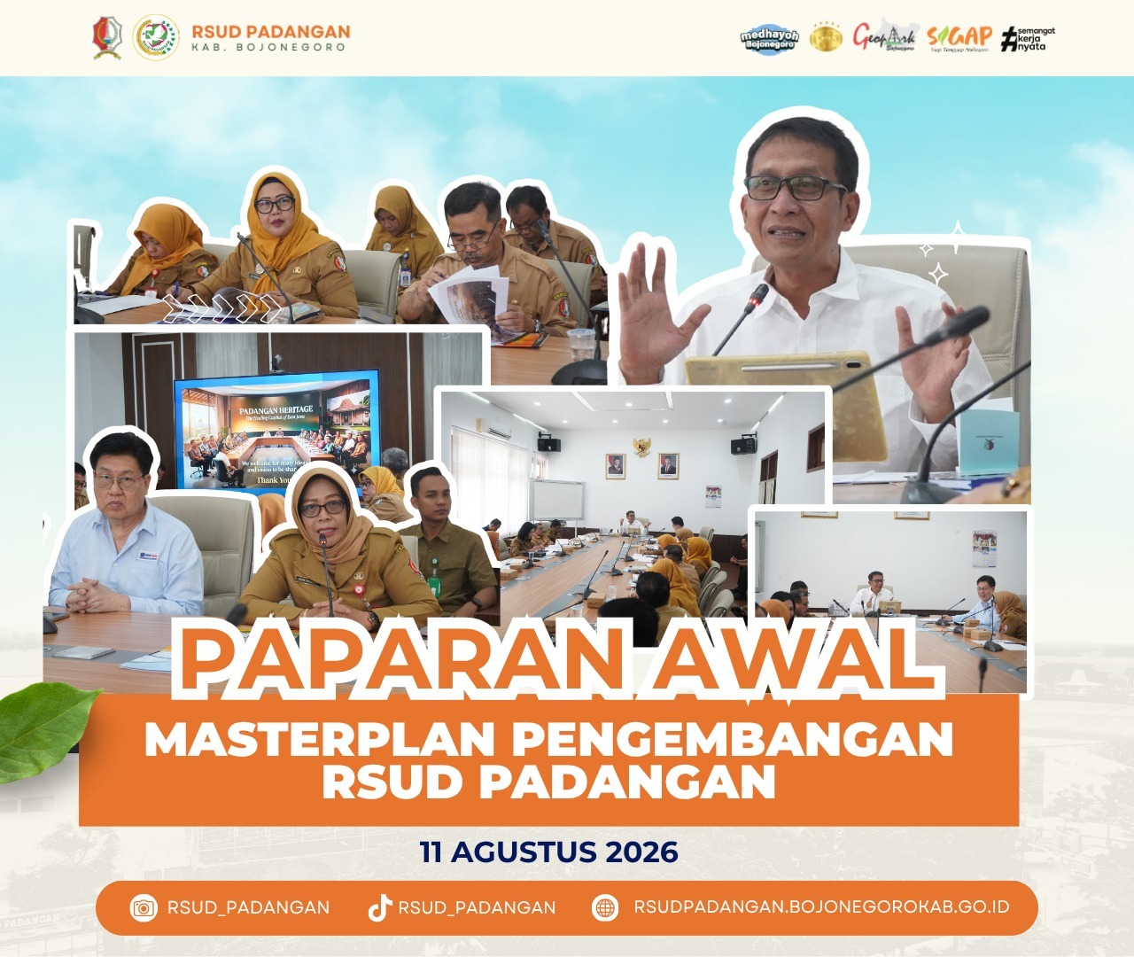 PAPARAN AWAL MASTERPLAN PENGEMBANGAN RSUD PADANGAN